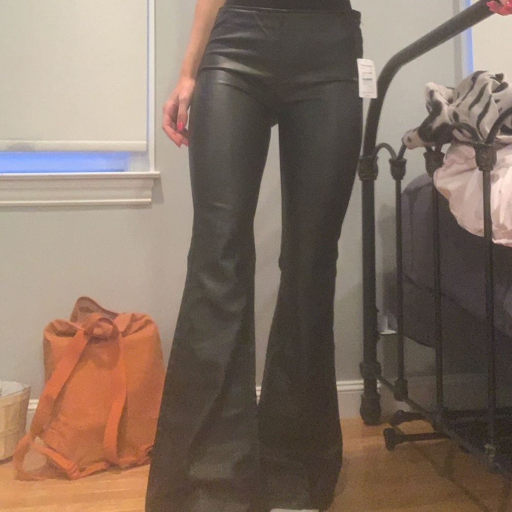 NWT Free People leather pants